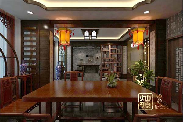 這樣的南寧茶館裝修，給茶客難得的品茶時(shí)光