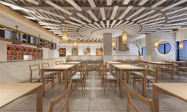 以五象新區(qū)簡餐店鋪設(shè)計裝修方案為例，分析潮流設(shè)計利與弊